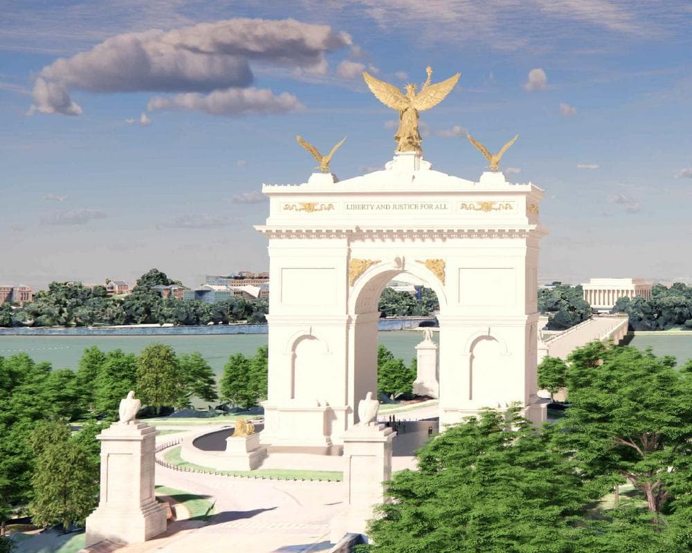 The desecration of DC: from a giant arch to a nuke-proof bunker, Trump’s legacy-building blingfest is an architectural atrocity