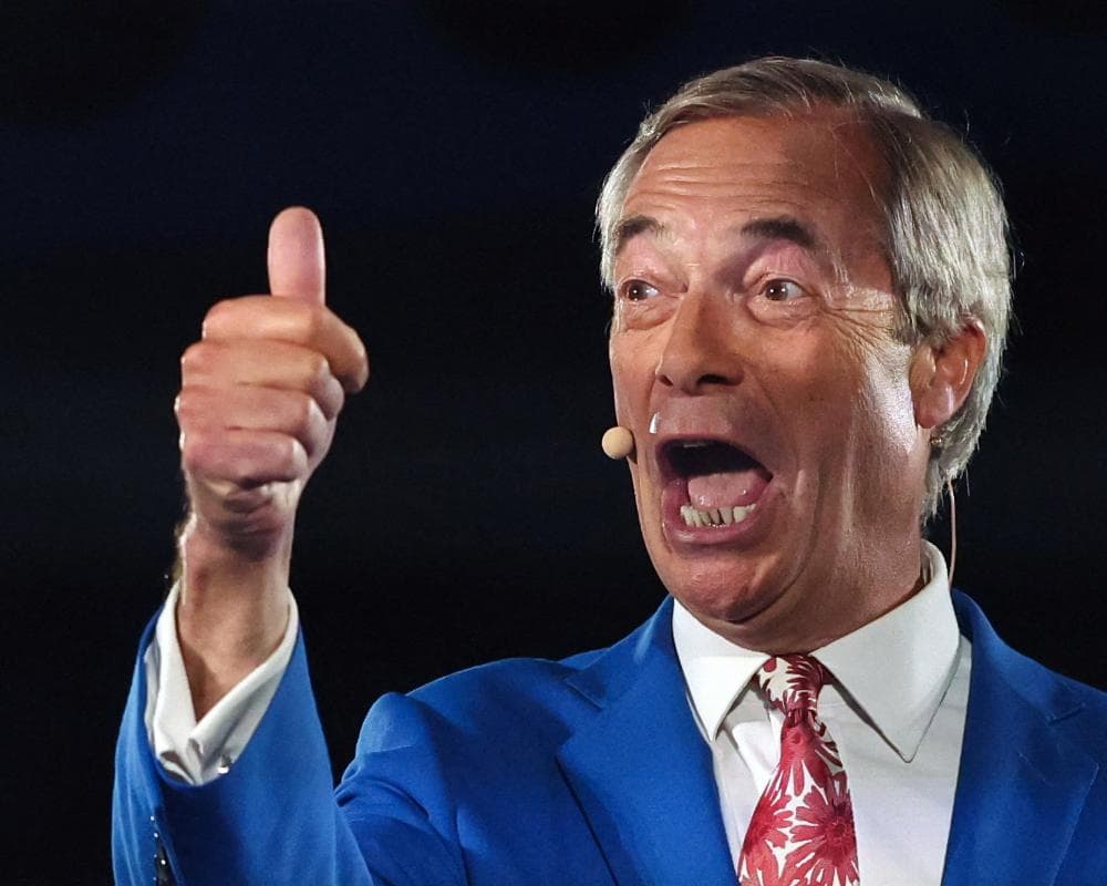 Burnham’s reopening of Brexit debate is ‘biggest boost in my career’, says Farage